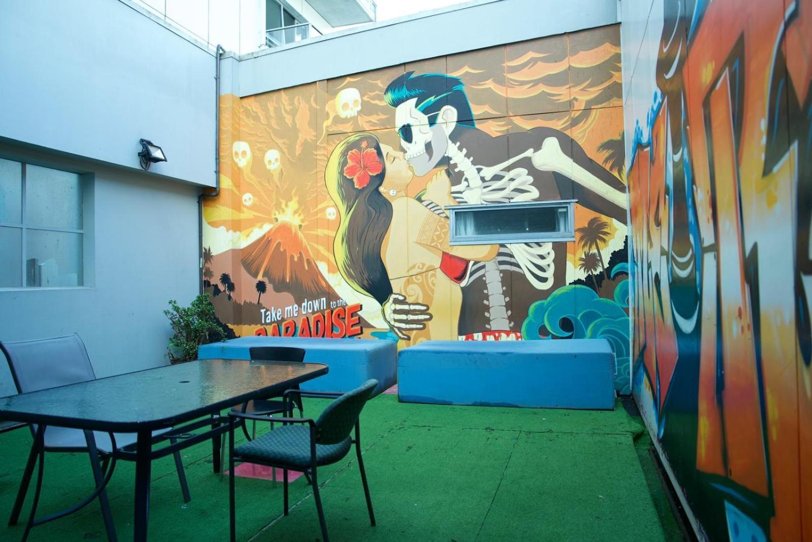 Metro Adventurer Backpackers Pansiyon Auckland Dış mekan fotoğraf
